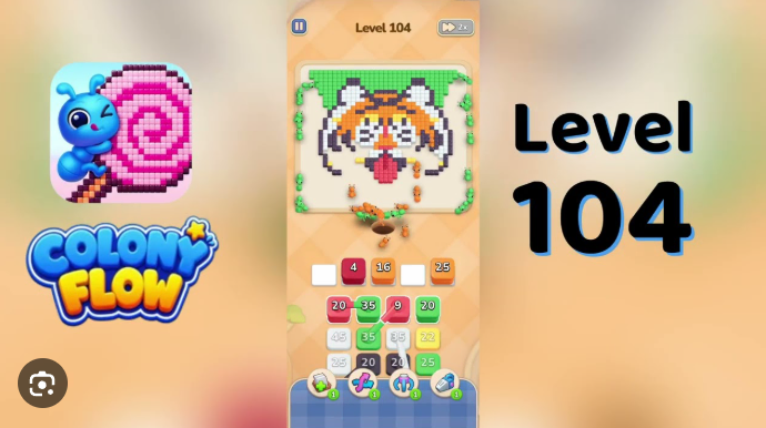 Colony Flow Level 104 Walkthrough