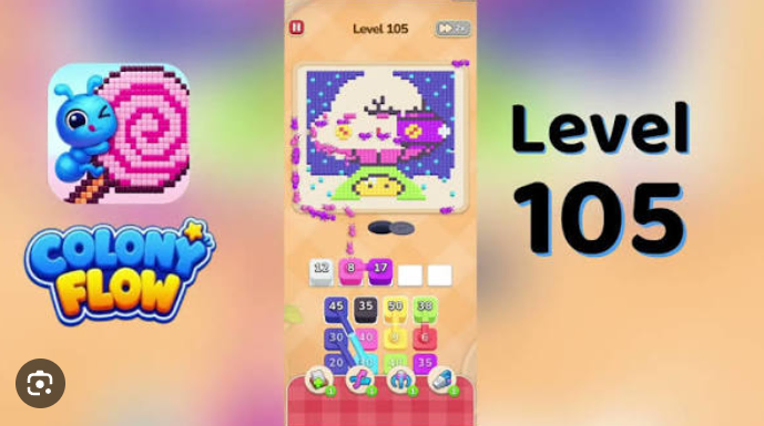 Colony Flow Level 105 Walkthrough