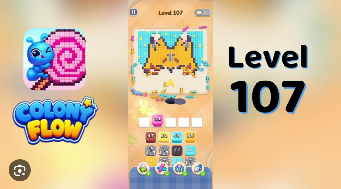 Colony Flow Level 107 Walkthrough