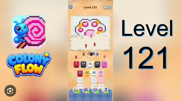 Colony Flow Level 121 Walkthrough