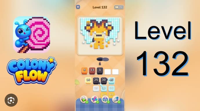 Colony Flow Level 132 Walkthrough - Master the Snowy Tiger-Cub Puzzle With This Proven Strategy video preview
