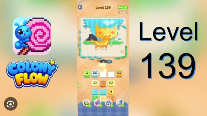 Colony Flow Level 139 Walkthrough - Master the Field-First Strategy to Beat This Tricky Puzzle video preview