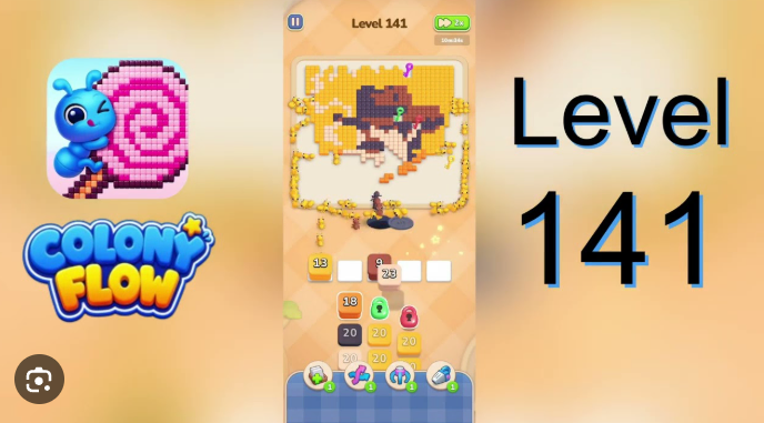 Colony Flow Level 141 Walkthrough