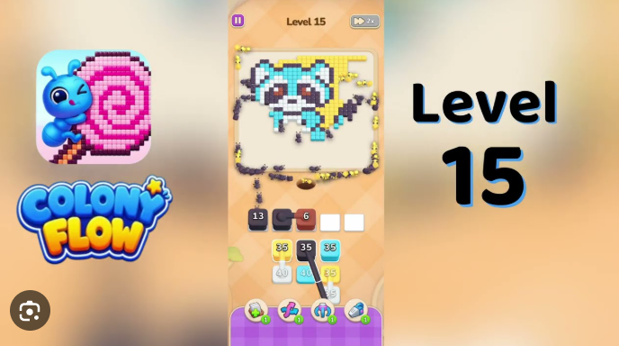 Colony Flow Level 15 Walkthrough