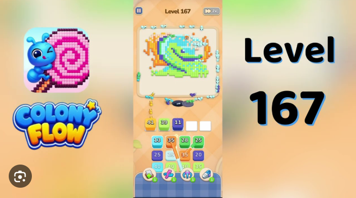 Colony Flow Level 167 Walkthrough