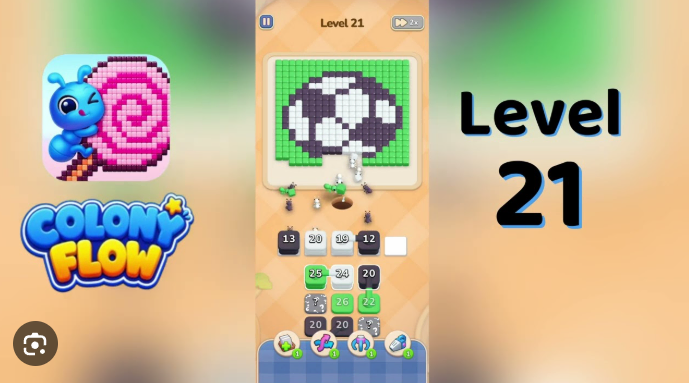 Colony Flow Level 21 Walkthrough