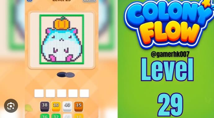 Colony Flow Level 29 Walkthrough - Master the Crowned-Frog Puzzle with Perfect Timing video preview