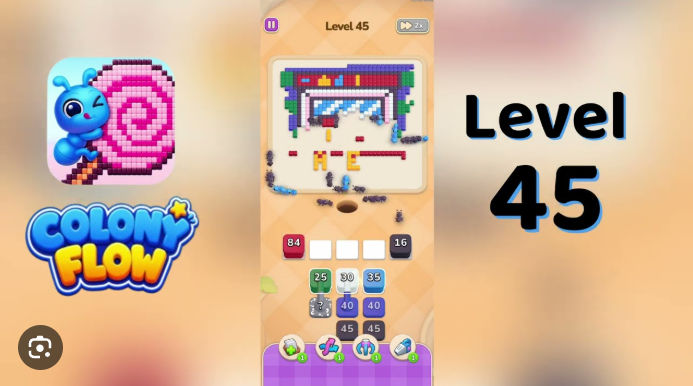 Colony Flow Level 45 Walkthrough