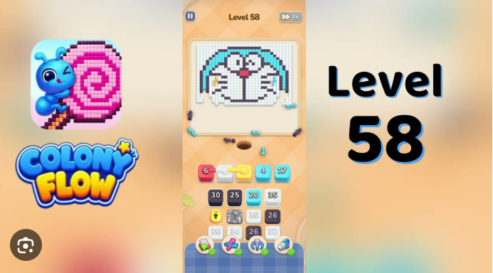 Colony Flow Level 58 Walkthrough