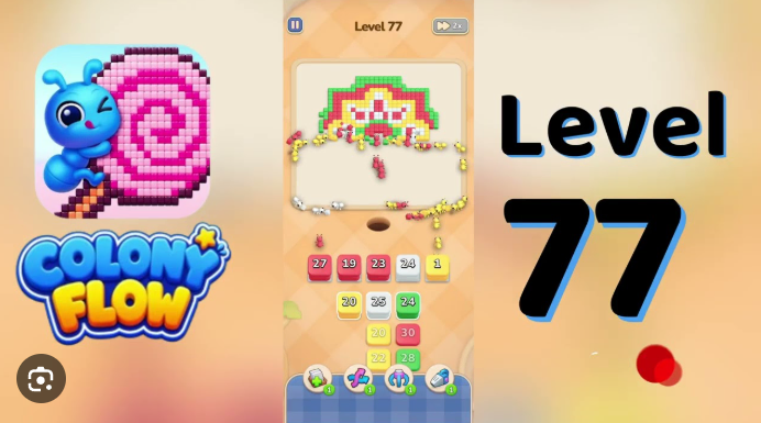 Colony Flow Level 77 Walkthrough